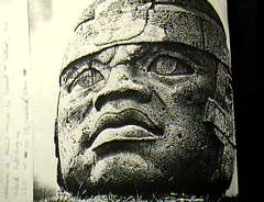 Afro-Olmec head